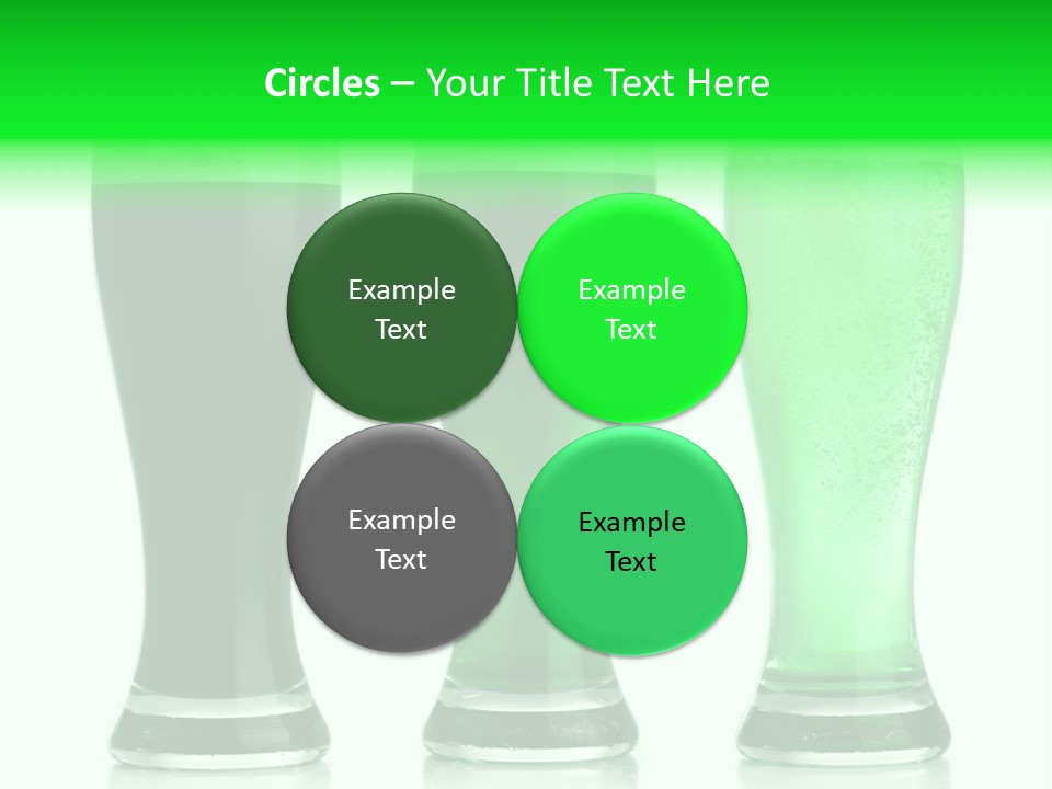 Lager Green Beer Cold PowerPoint Template