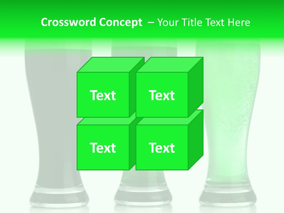 Lager Green Beer Cold PowerPoint Template
