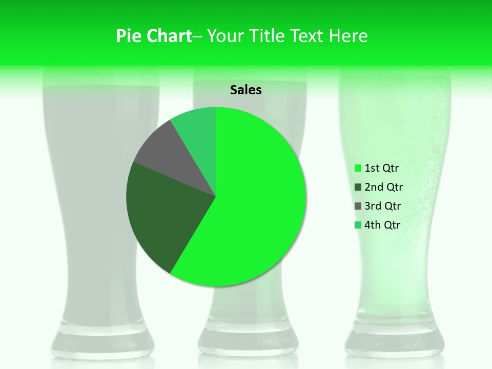 Lager Green Beer Cold PowerPoint Template
