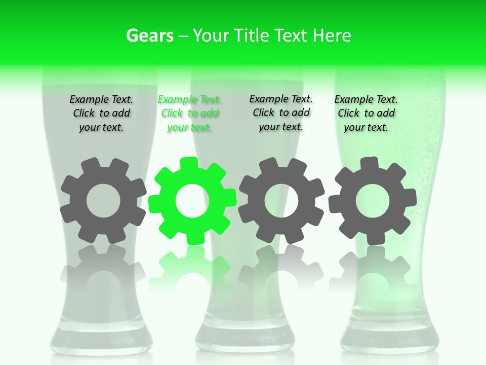 Lager Green Beer Cold PowerPoint Template