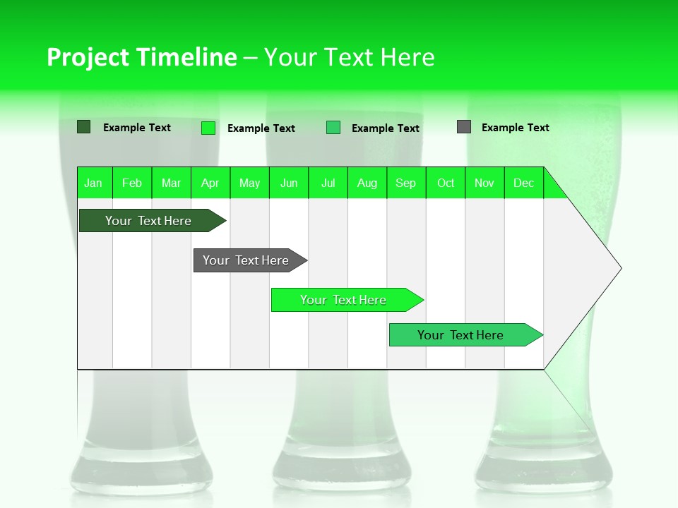 Lager Green Beer Cold PowerPoint Template