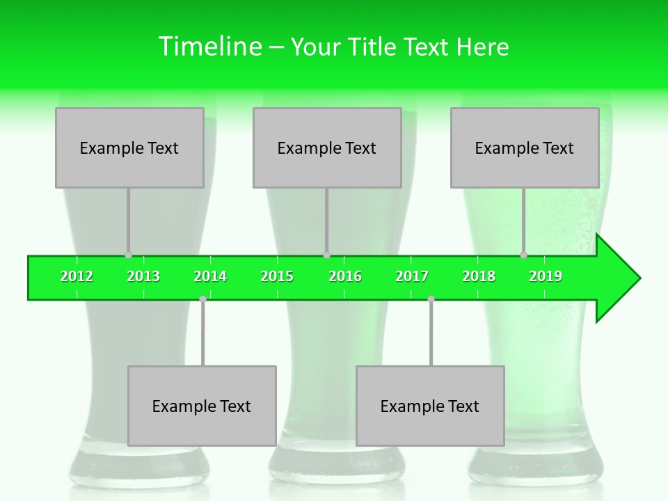 Lager Green Beer Cold PowerPoint Template