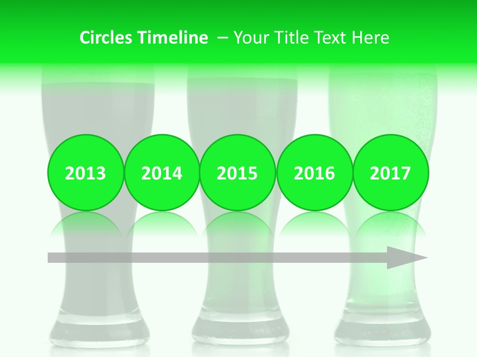 Lager Green Beer Cold PowerPoint Template