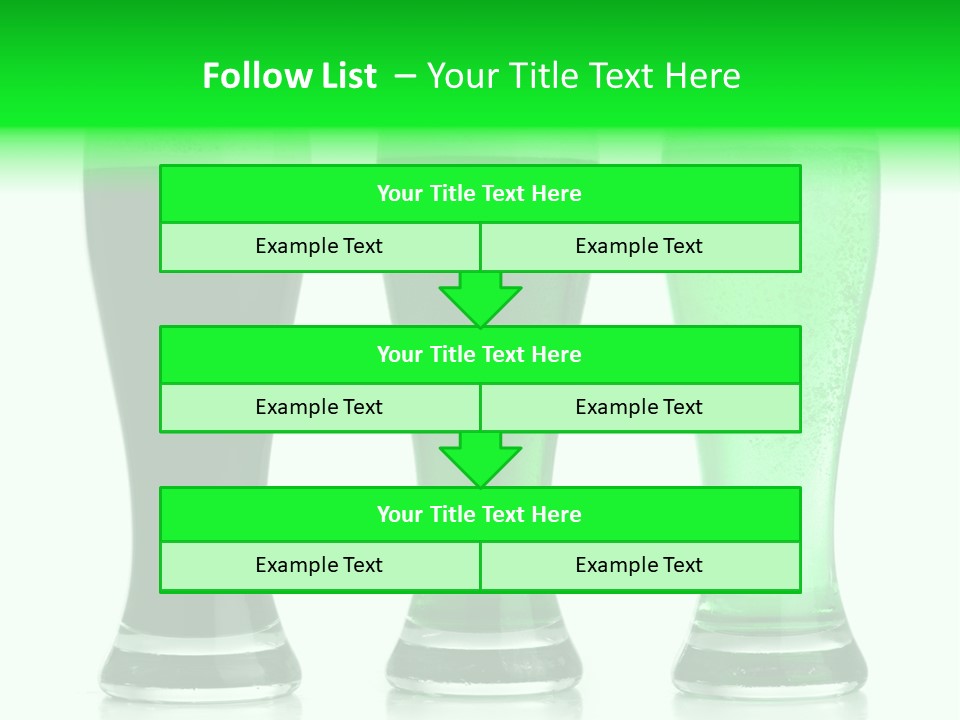 Lager Green Beer Cold PowerPoint Template