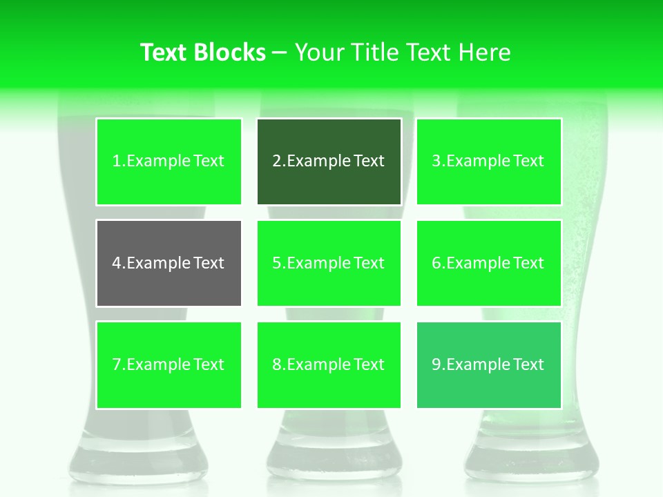 Lager Green Beer Cold PowerPoint Template