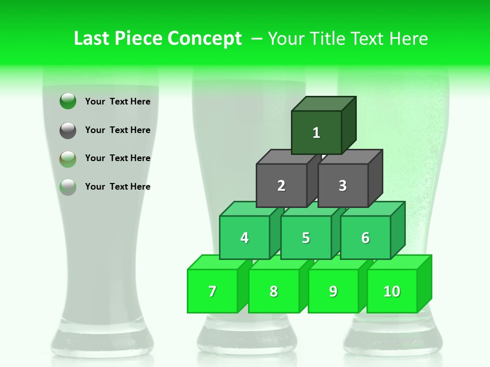 Lager Green Beer Cold PowerPoint Template