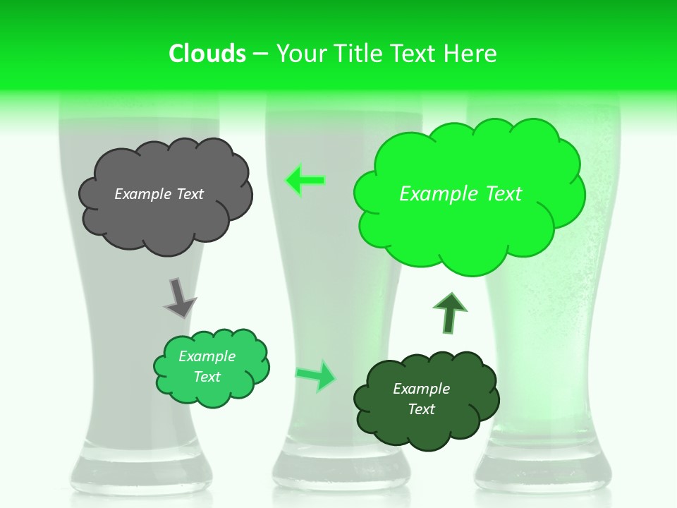 Lager Green Beer Cold PowerPoint Template