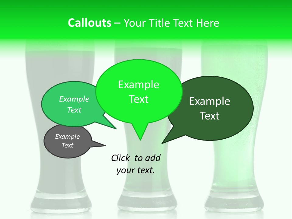 Lager Green Beer Cold PowerPoint Template