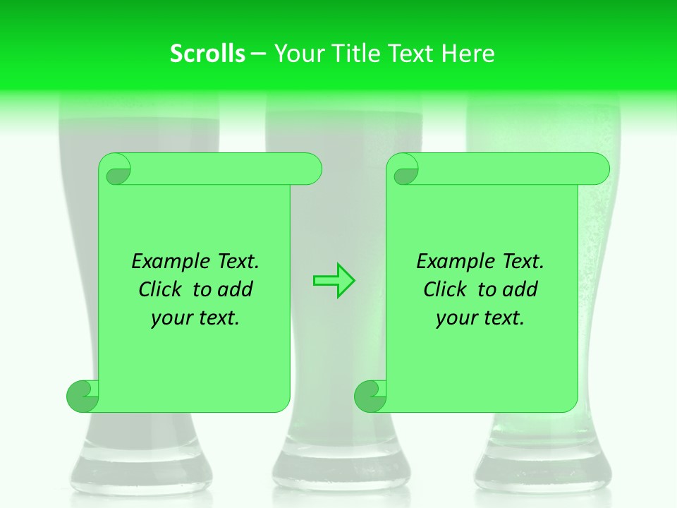 Lager Green Beer Cold PowerPoint Template