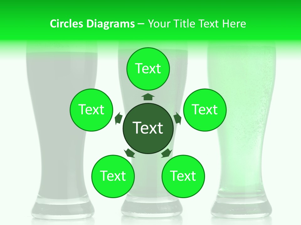 Lager Green Beer Cold PowerPoint Template