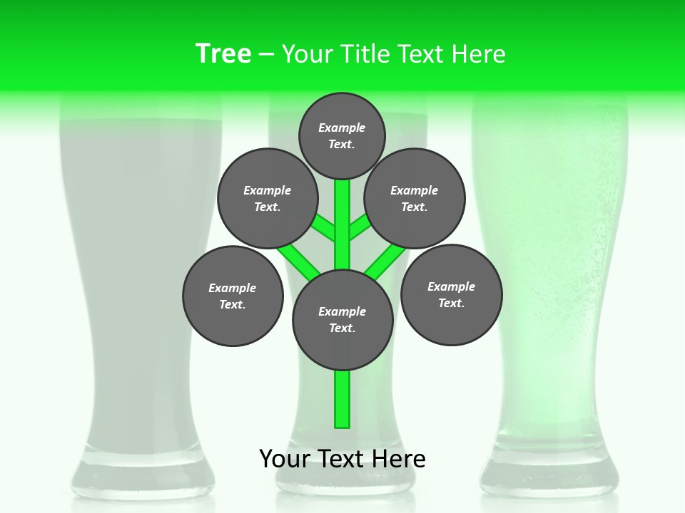 Lager Green Beer Cold PowerPoint Template