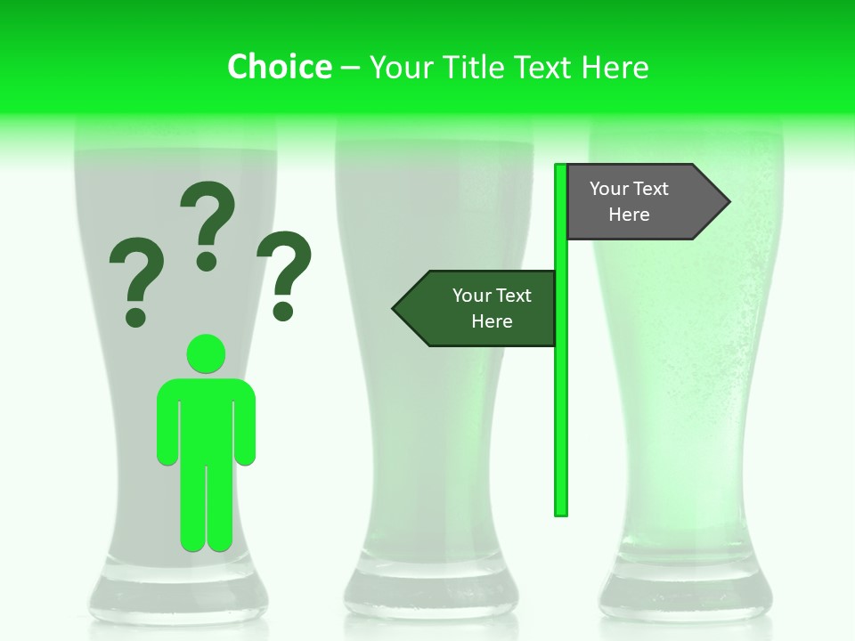 Lager Green Beer Cold PowerPoint Template