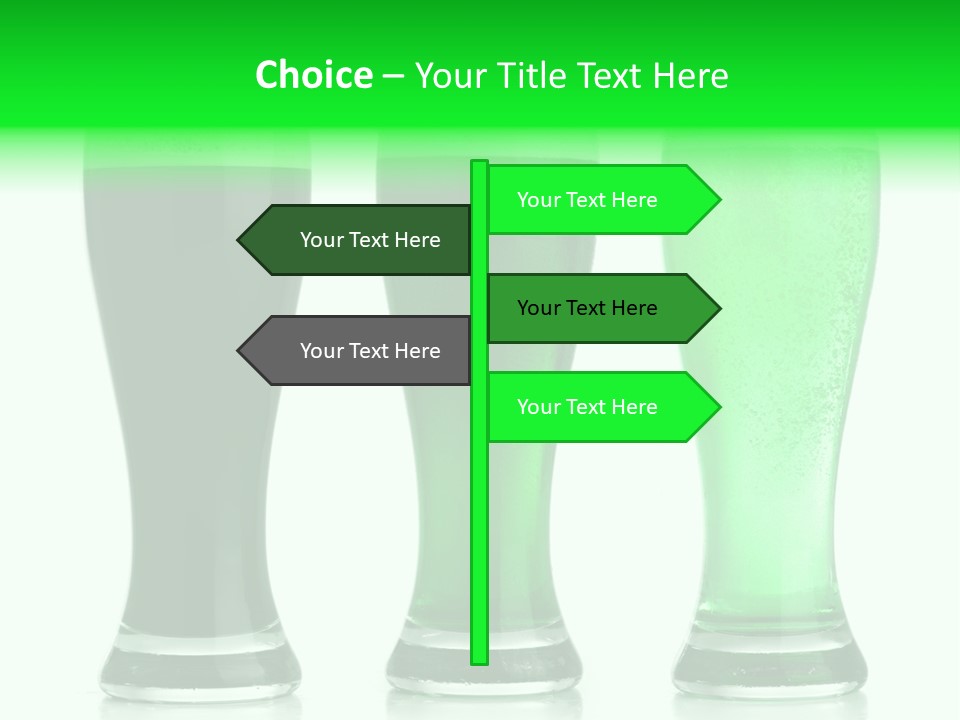 Lager Green Beer Cold PowerPoint Template