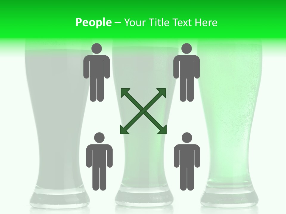 Lager Green Beer Cold PowerPoint Template