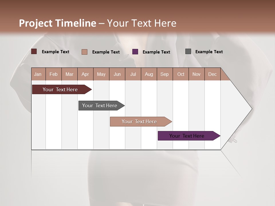 Person Clear Beauty PowerPoint Template
