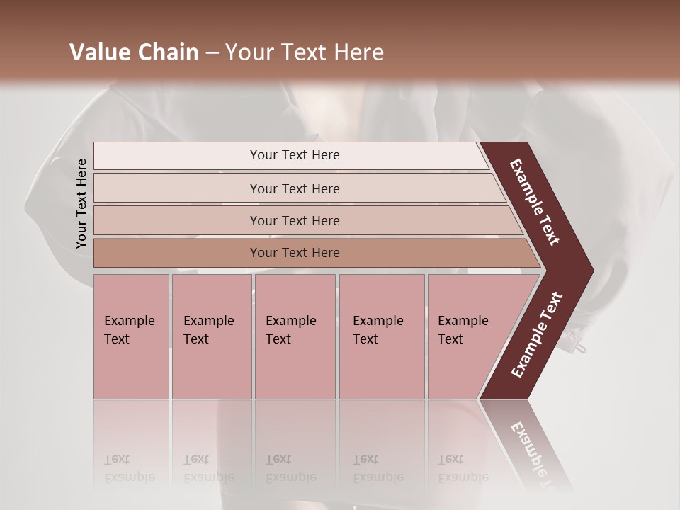 Person Clear Beauty PowerPoint Template