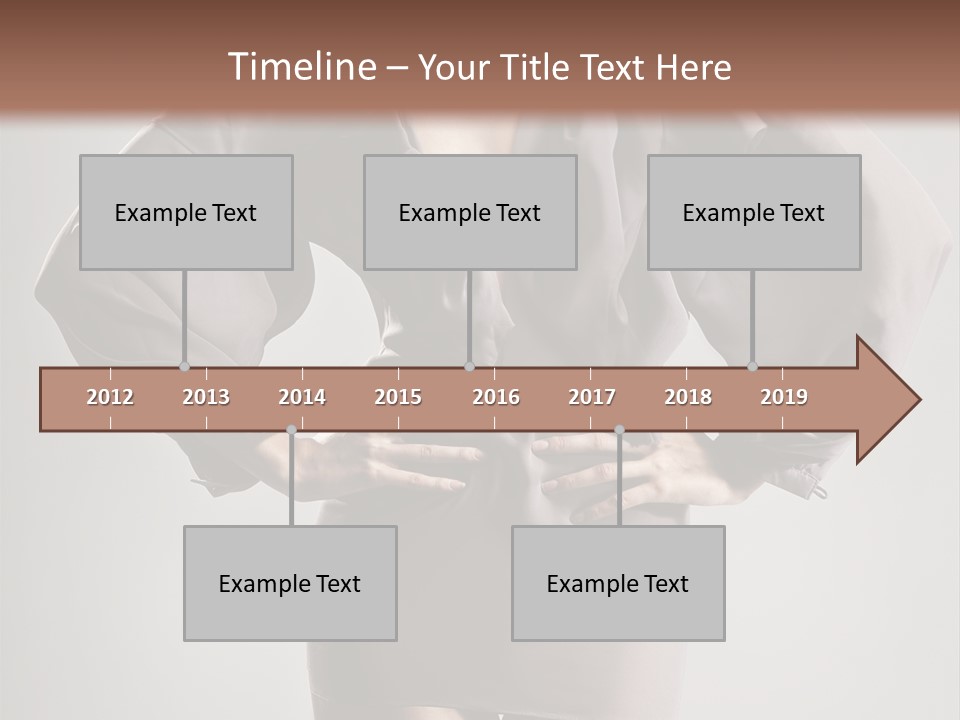 Person Clear Beauty PowerPoint Template