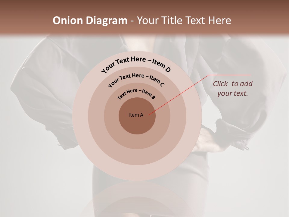 Person Clear Beauty PowerPoint Template