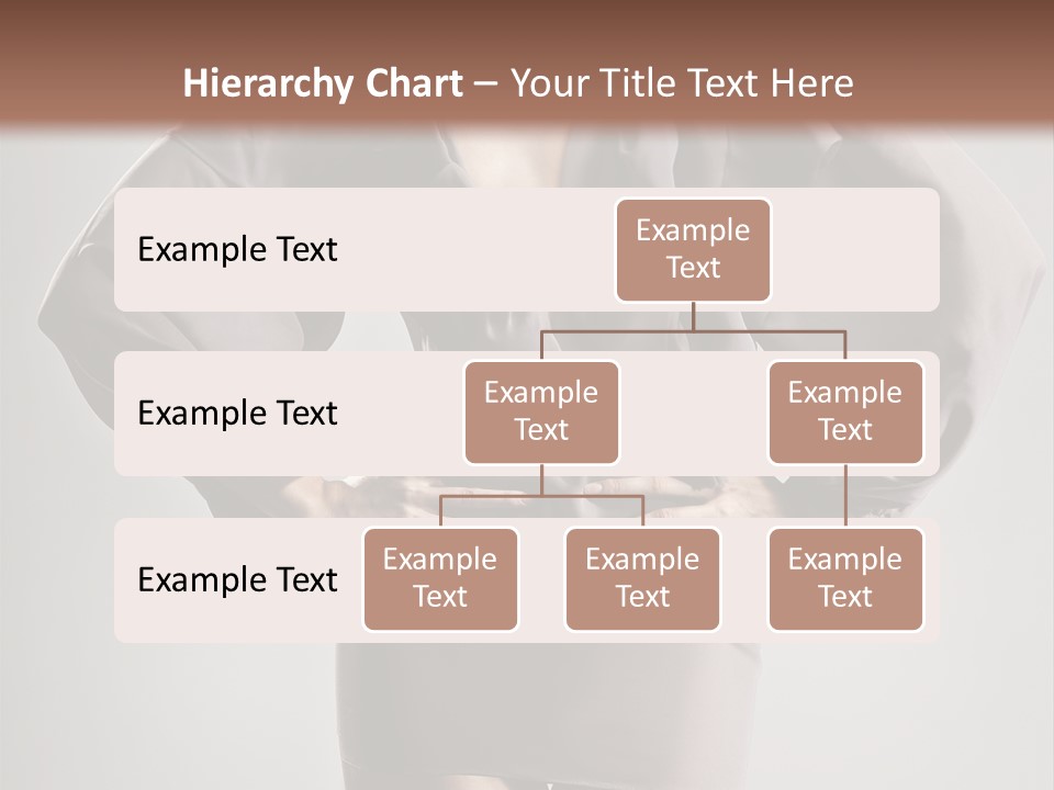 Person Clear Beauty PowerPoint Template