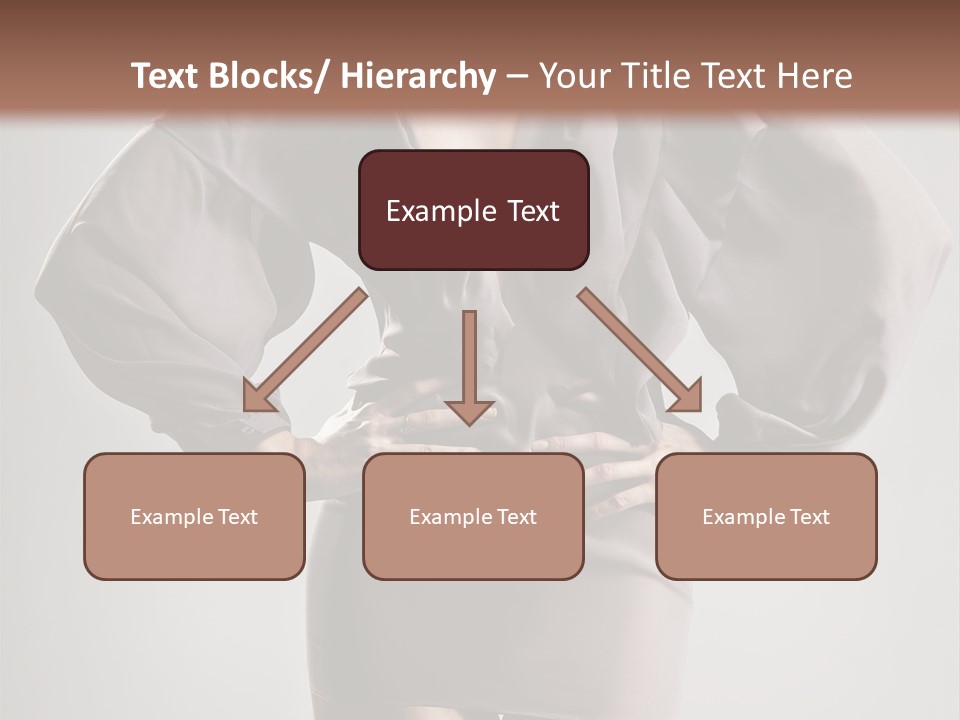 Person Clear Beauty PowerPoint Template