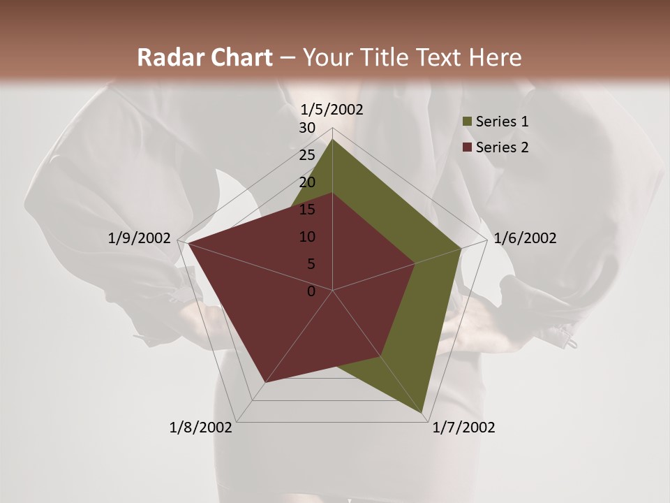 Person Clear Beauty PowerPoint Template