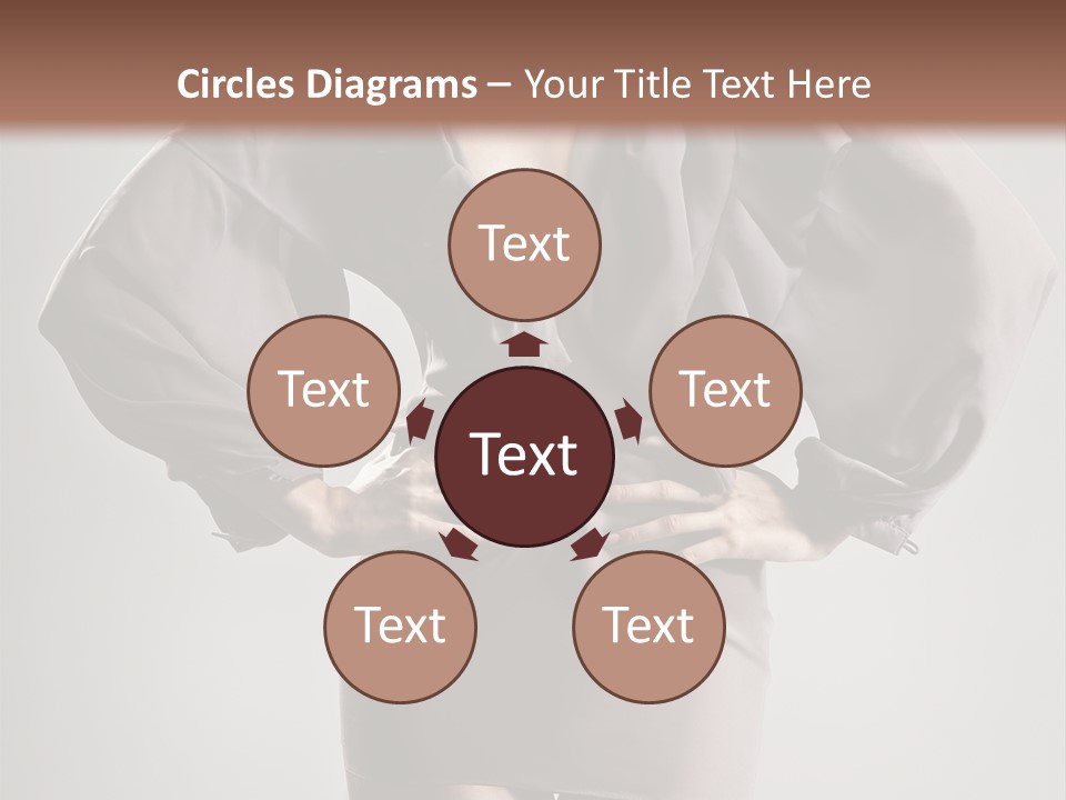 Person Clear Beauty PowerPoint Template