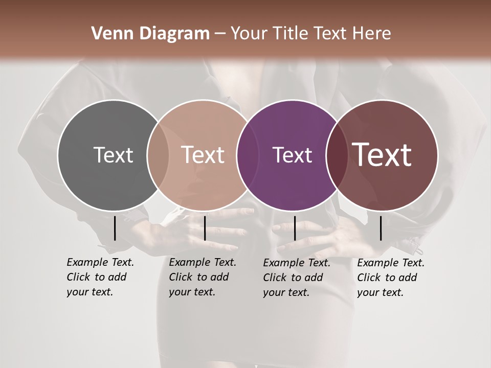 Person Clear Beauty PowerPoint Template