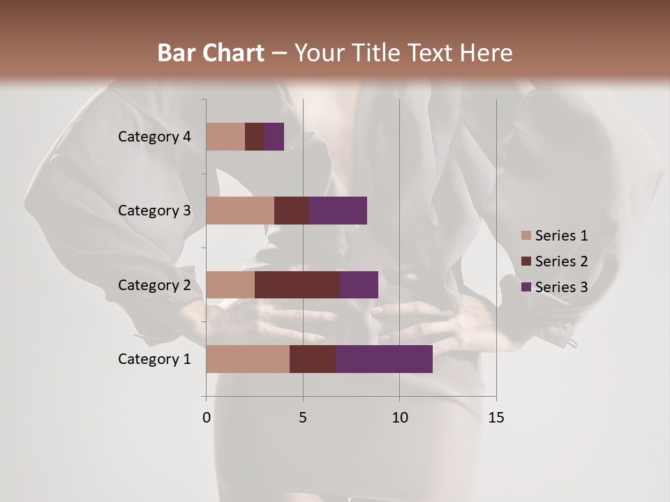 Person Clear Beauty PowerPoint Template