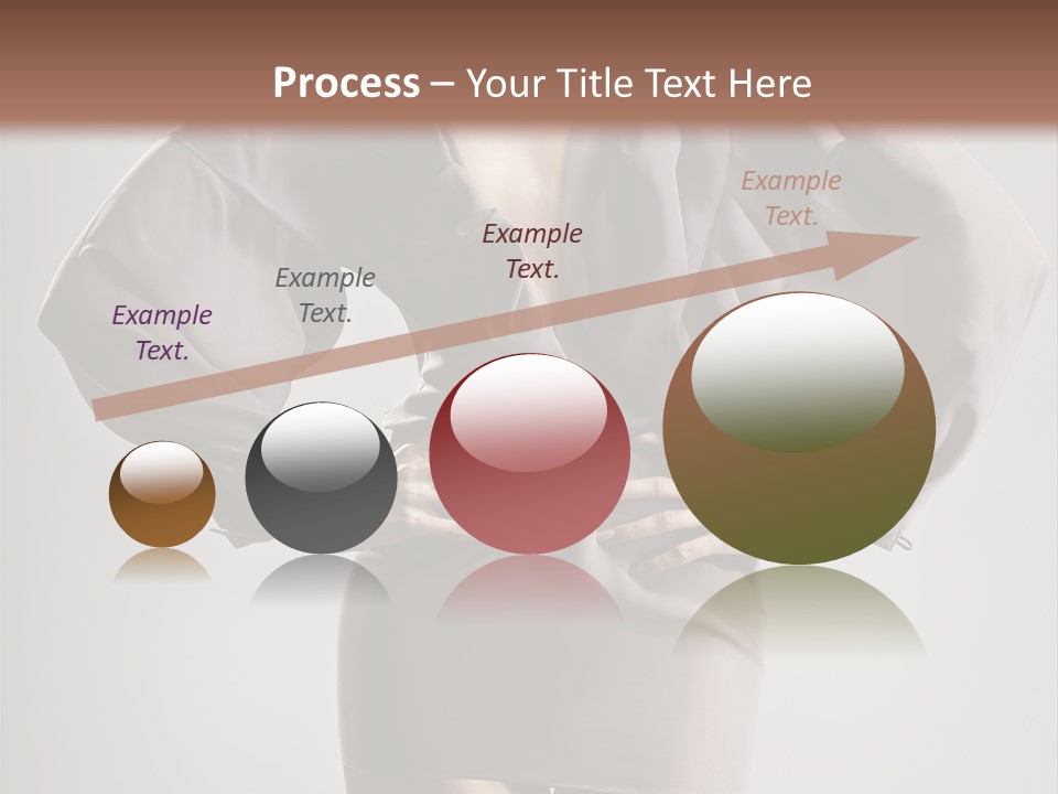 Person Clear Beauty PowerPoint Template