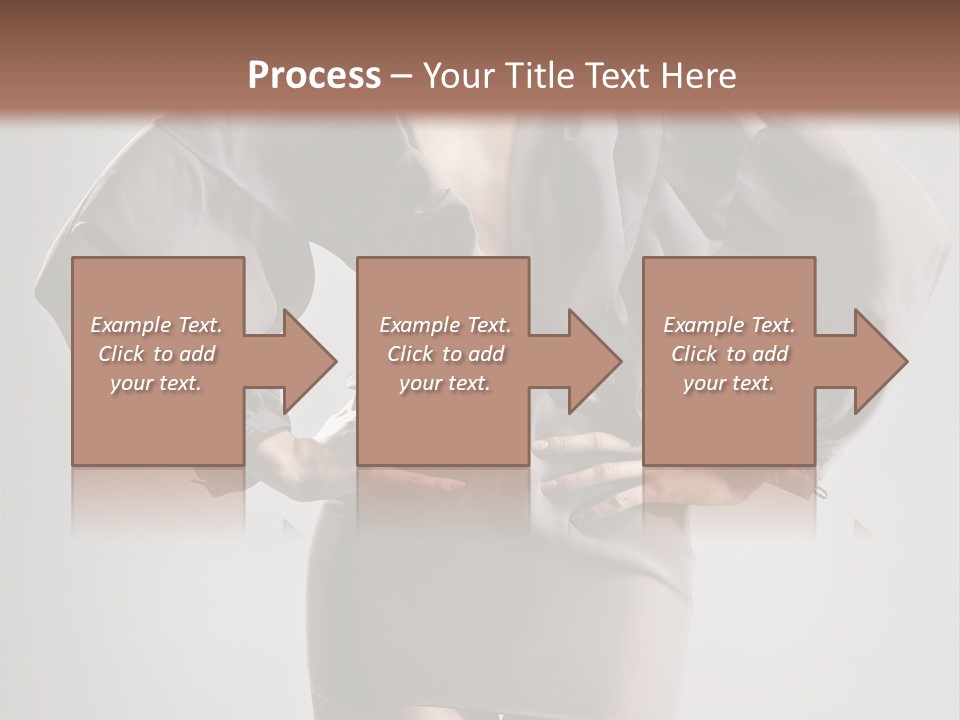 Person Clear Beauty PowerPoint Template