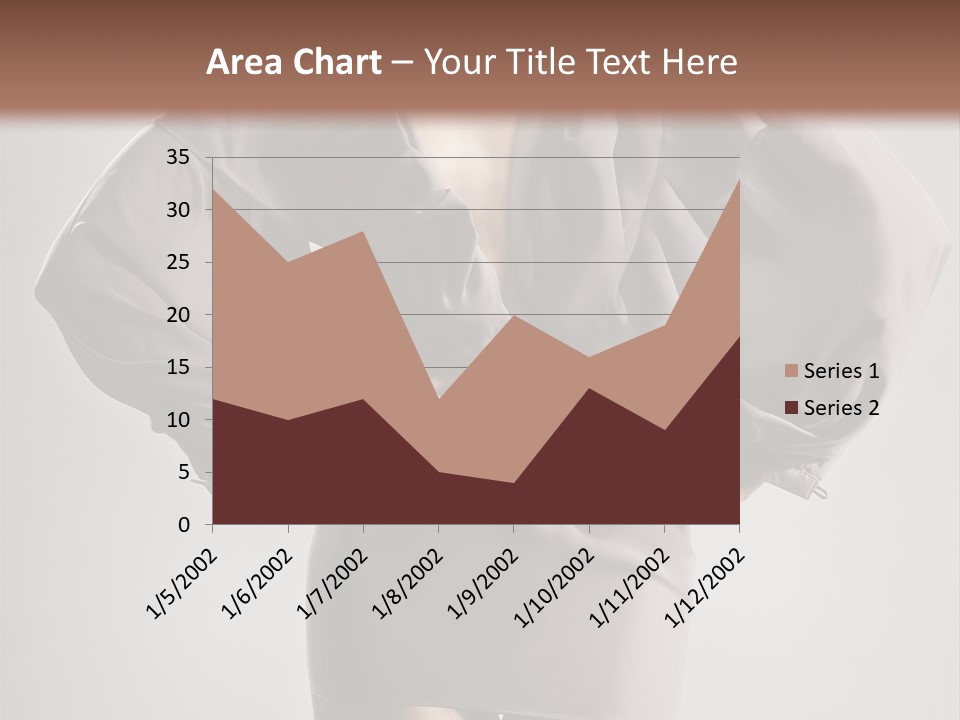 Person Clear Beauty PowerPoint Template