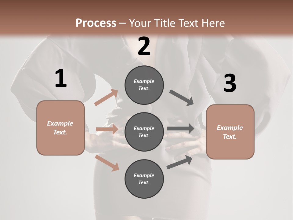Person Clear Beauty PowerPoint Template