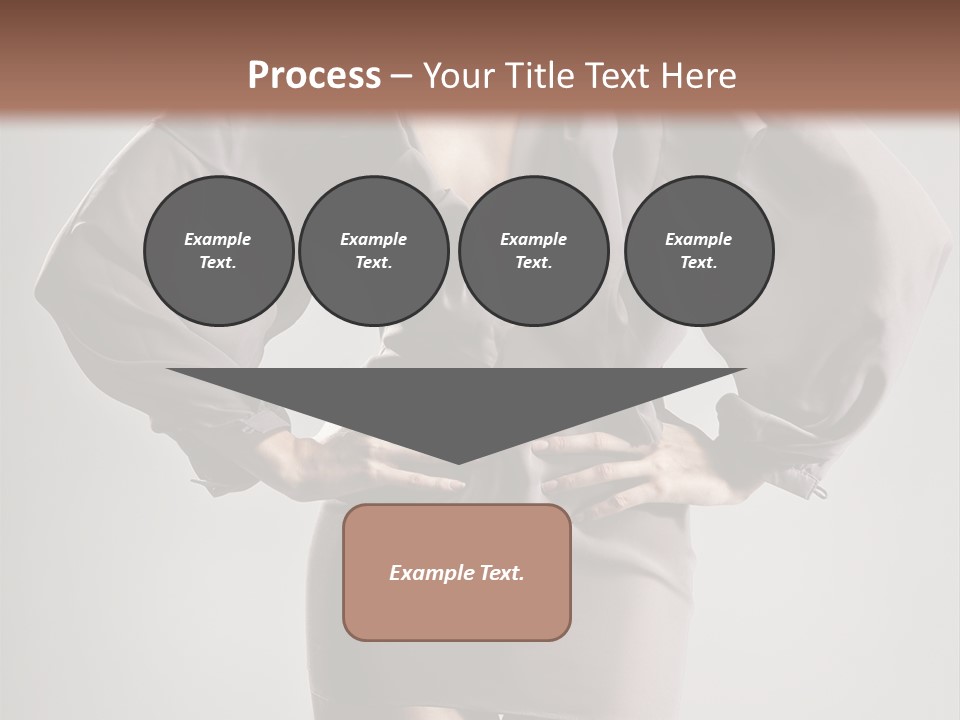 Person Clear Beauty PowerPoint Template