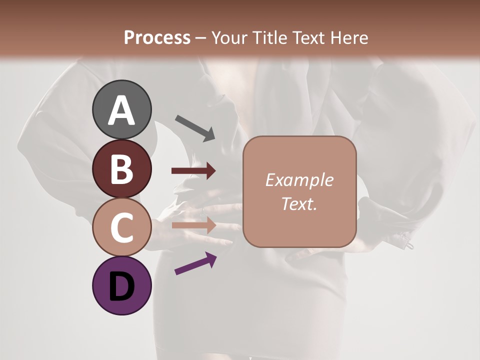 Person Clear Beauty PowerPoint Template