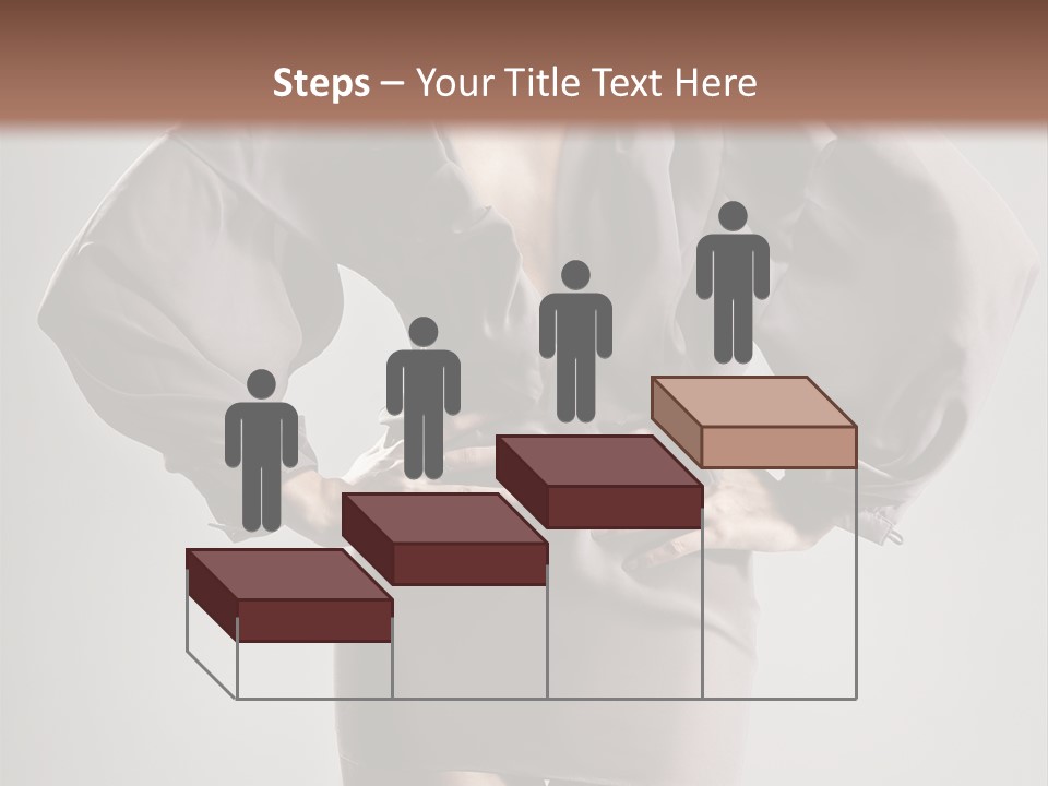 Person Clear Beauty PowerPoint Template