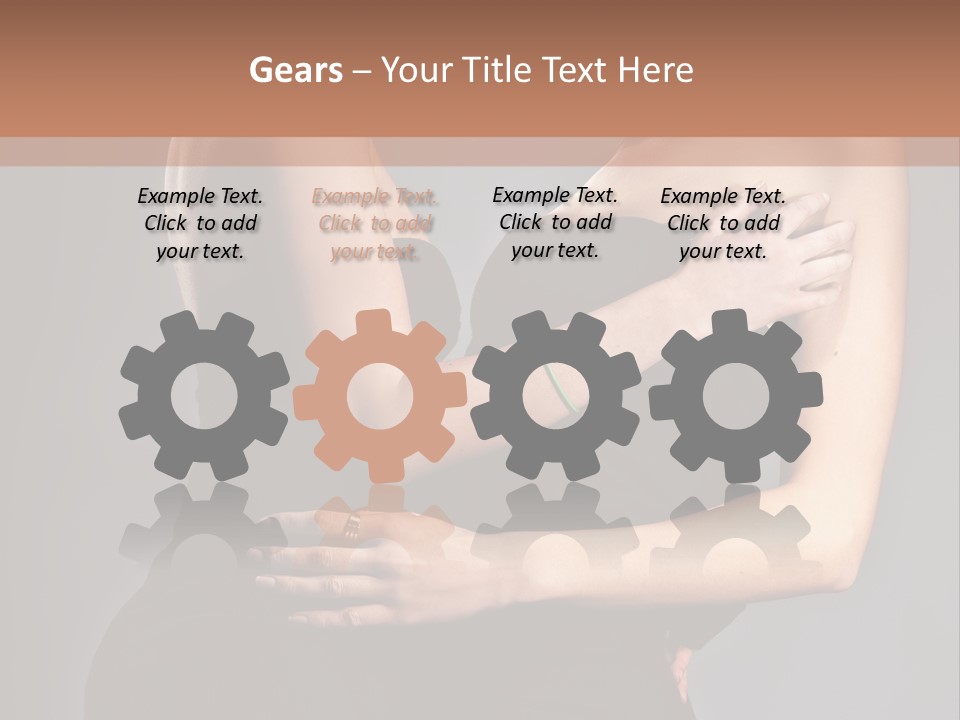 White Elegance Cheerful PowerPoint Template