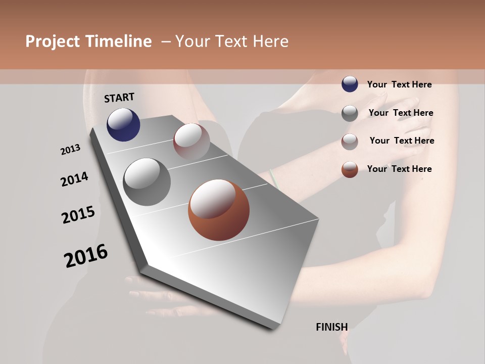 White Elegance Cheerful PowerPoint Template