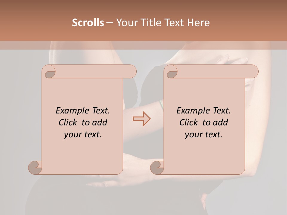 White Elegance Cheerful PowerPoint Template