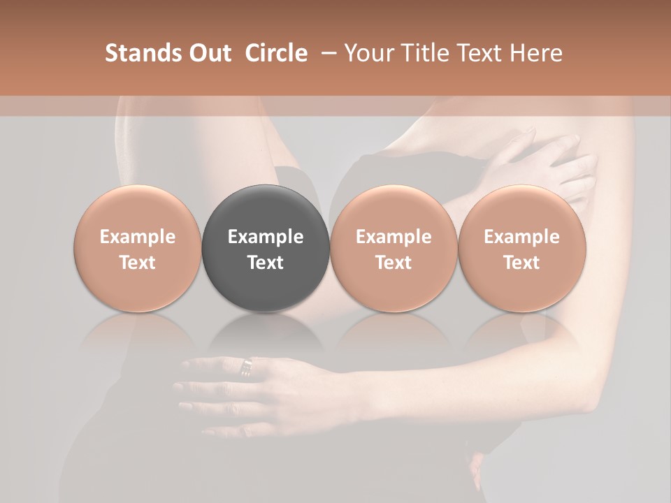 White Elegance Cheerful PowerPoint Template