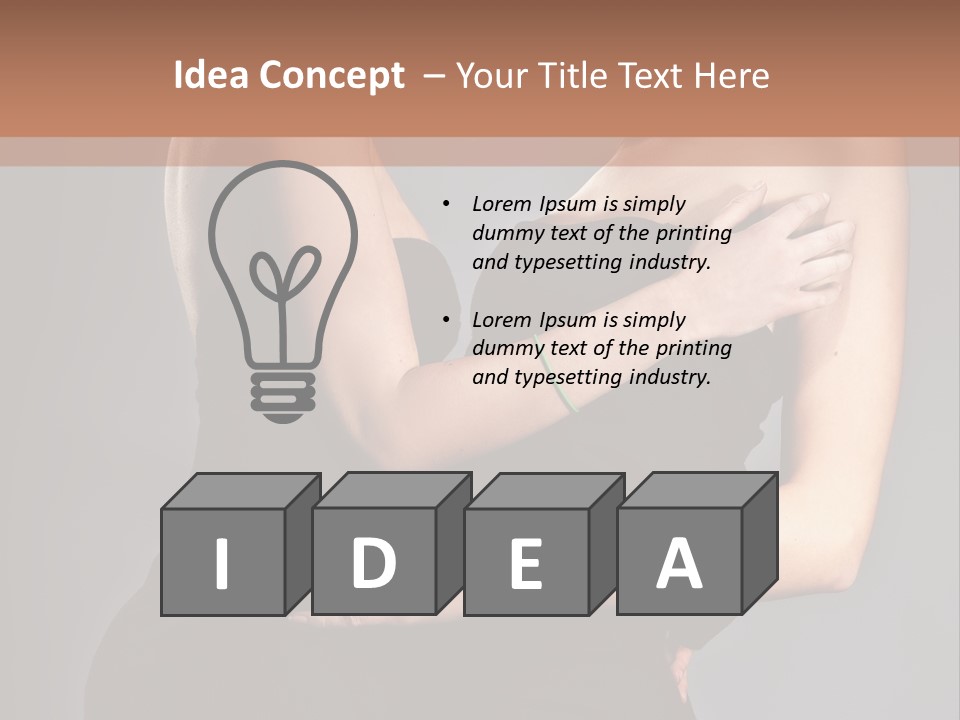 White Elegance Cheerful PowerPoint Template