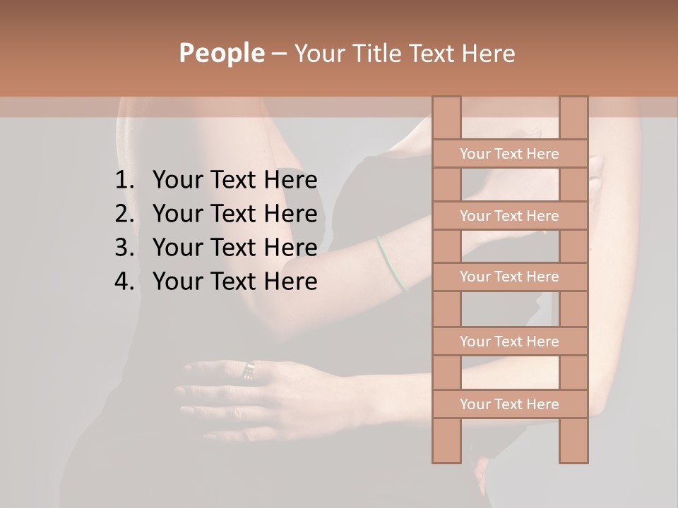 White Elegance Cheerful PowerPoint Template