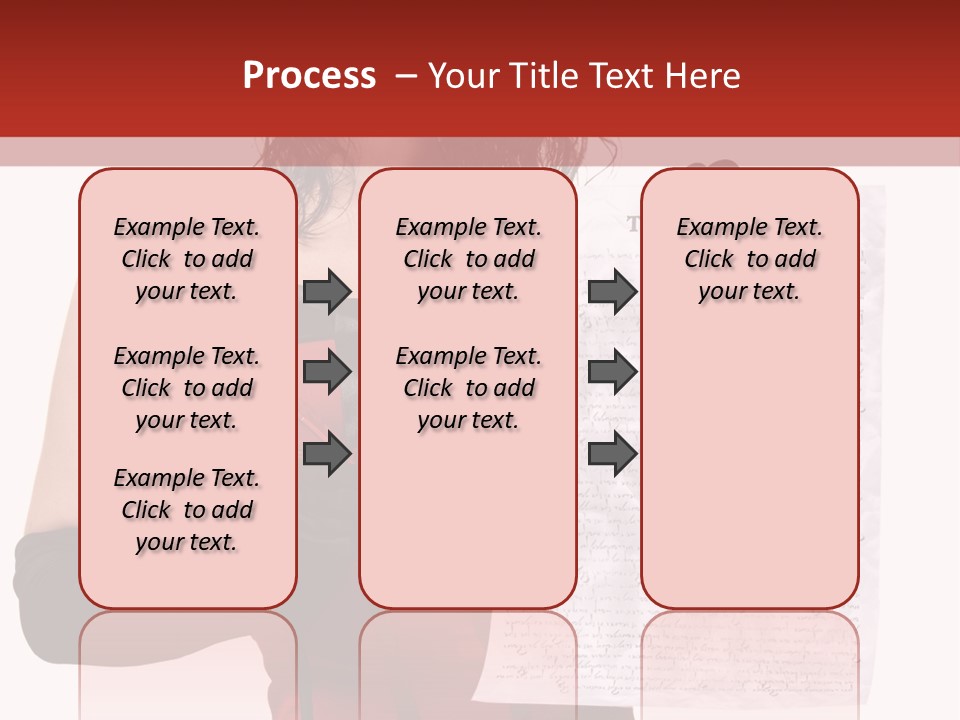 A Woman In A Devil Costume Holding A Piece Of Paper PowerPoint Template