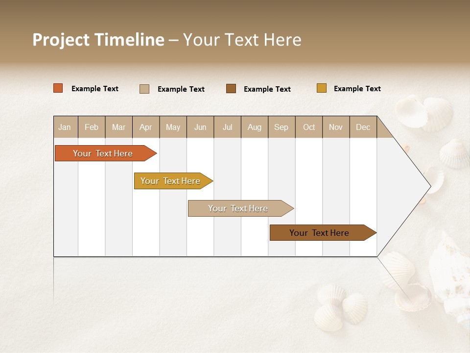 Coast Starfish Shiny PowerPoint Template