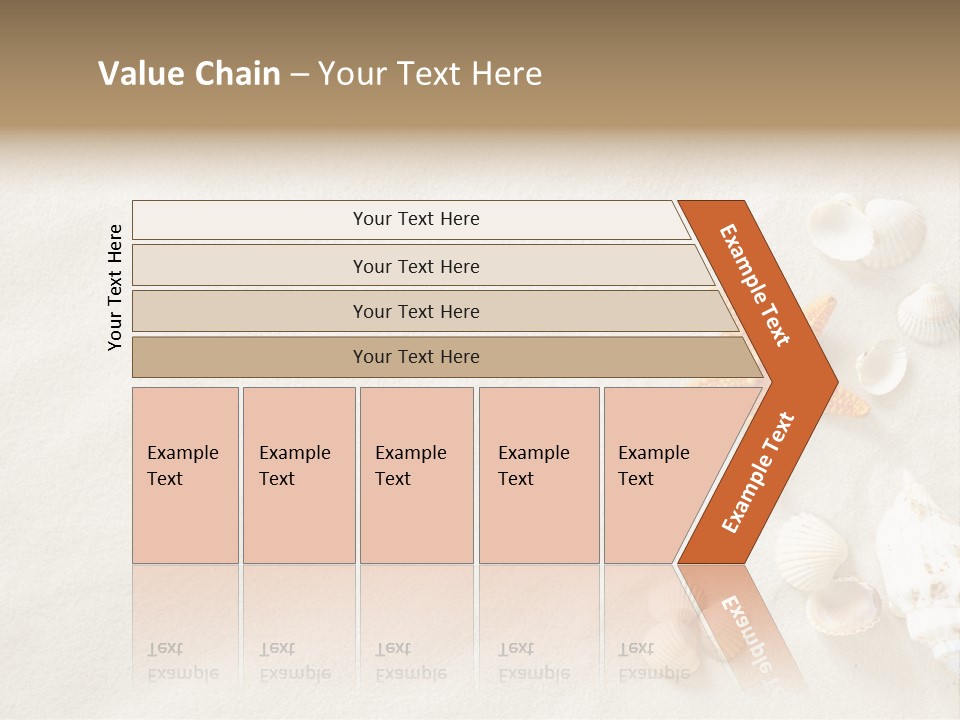 Coast Starfish Shiny PowerPoint Template