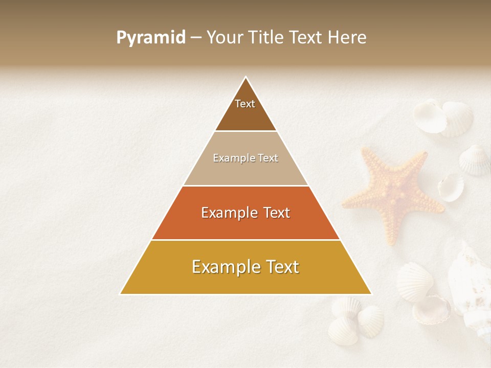 Coast Starfish Shiny PowerPoint Template