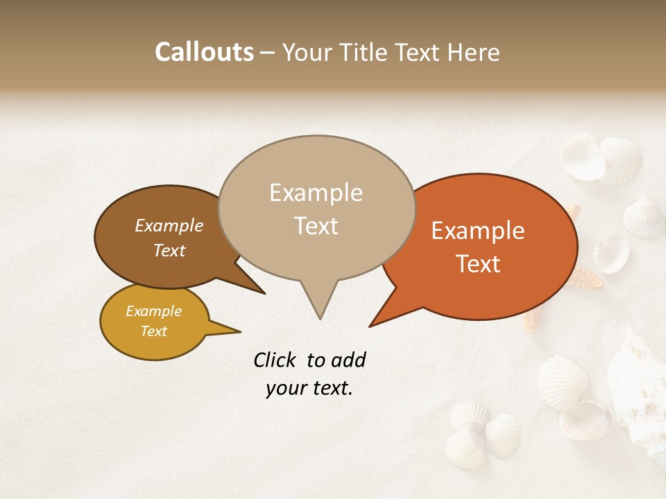 Coast Starfish Shiny PowerPoint Template