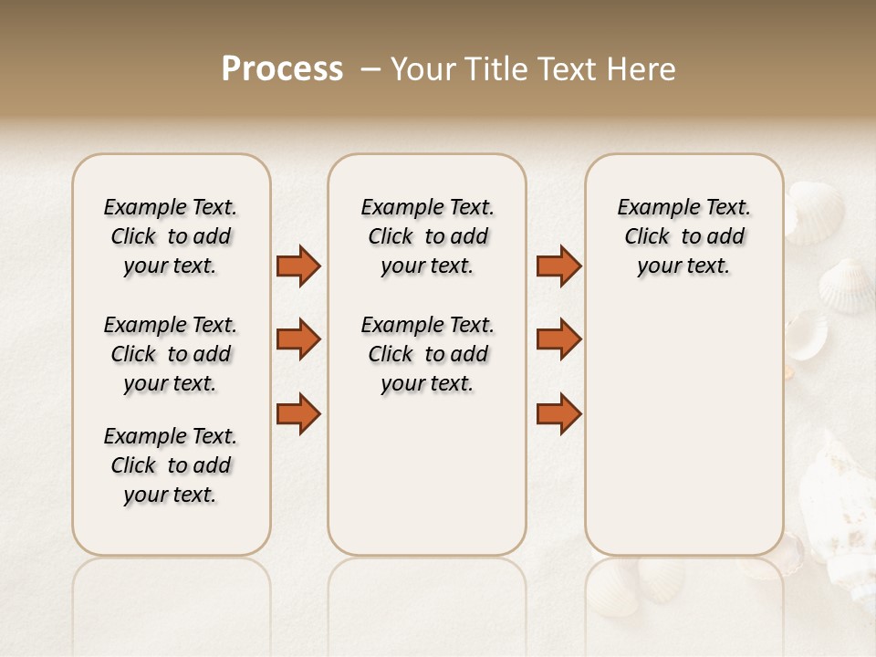 Coast Starfish Shiny PowerPoint Template
