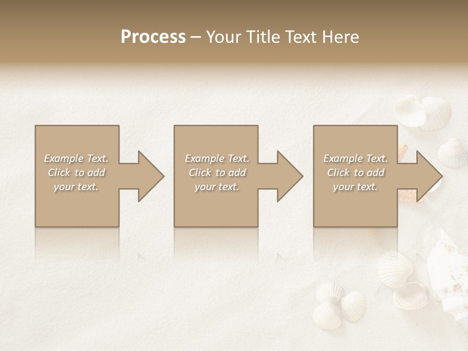 Coast Starfish Shiny PowerPoint Template