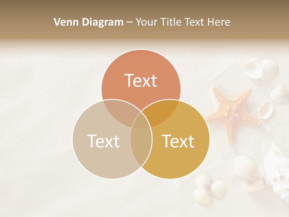 Coast Starfish Shiny PowerPoint Template