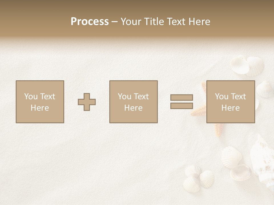 Coast Starfish Shiny PowerPoint Template